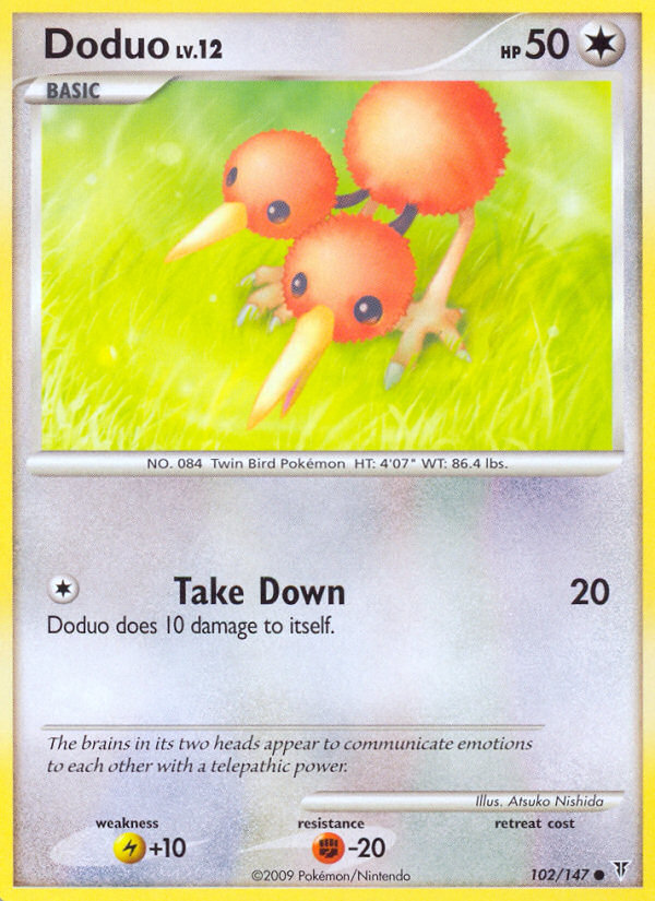 Supreme Victors Doduo #102/147